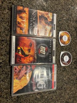 PSP games and movie