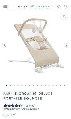 Organic Deluxe Portable Bouncer