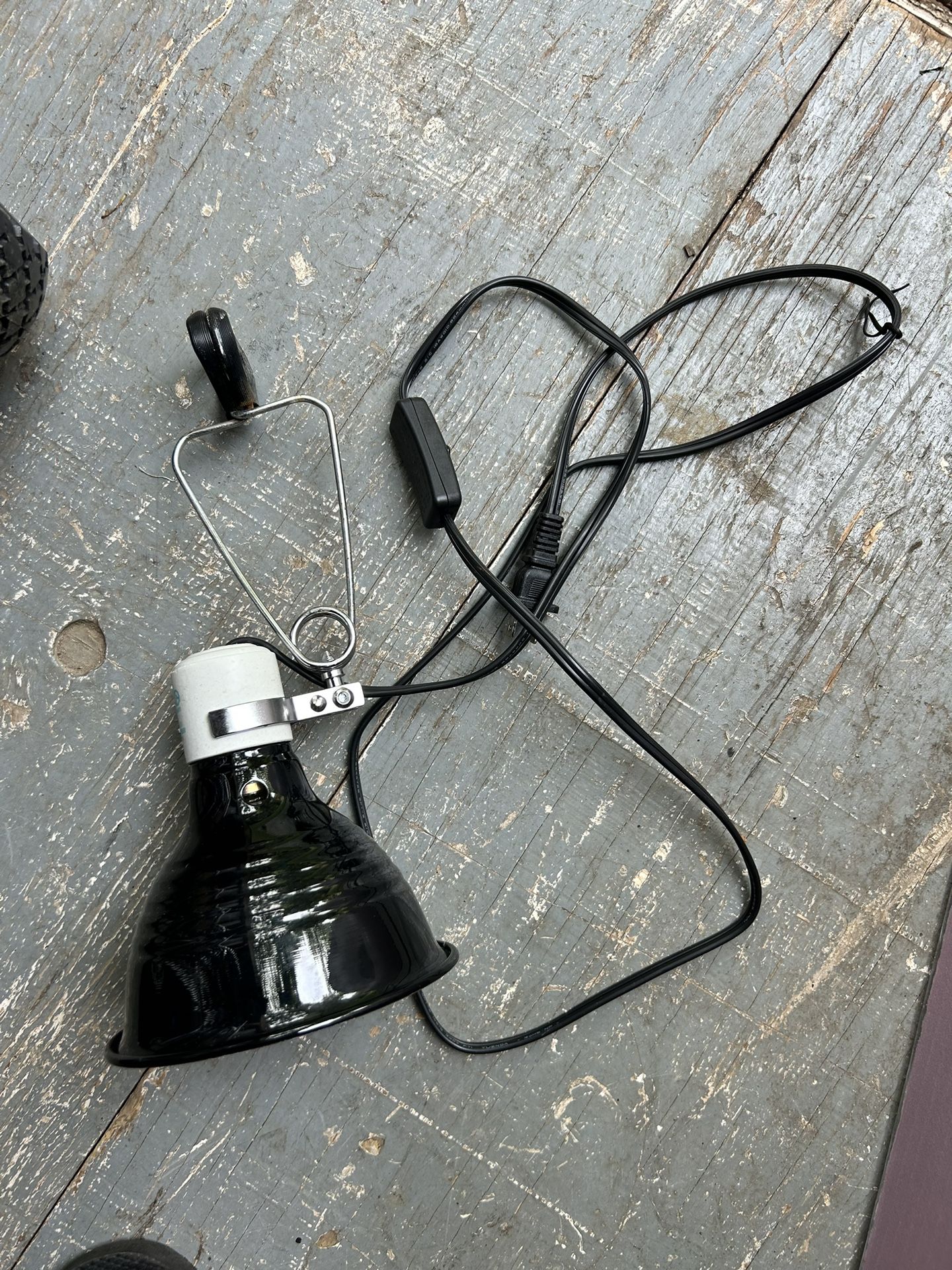 Fluker’s Clamp Light For Reptile/animal Enclosure/workshop + UVA/UVB Bulbs