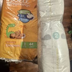 Diapers 1& 2