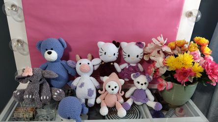 Hand Made Crochet Plushies