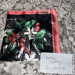 Starbucks Red Apron And Bandana 