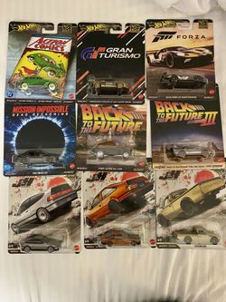 Hot Wheels Collection  9 Cars Premium