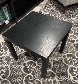 Square end table