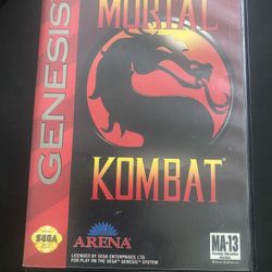Sega Genesis ‘Mortal Kombat’ 
