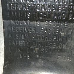 Trailer Hitch With Ball