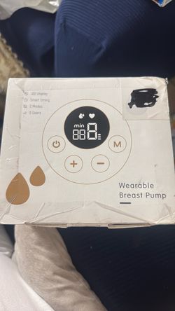 Wearable Breast Pump with LED Display