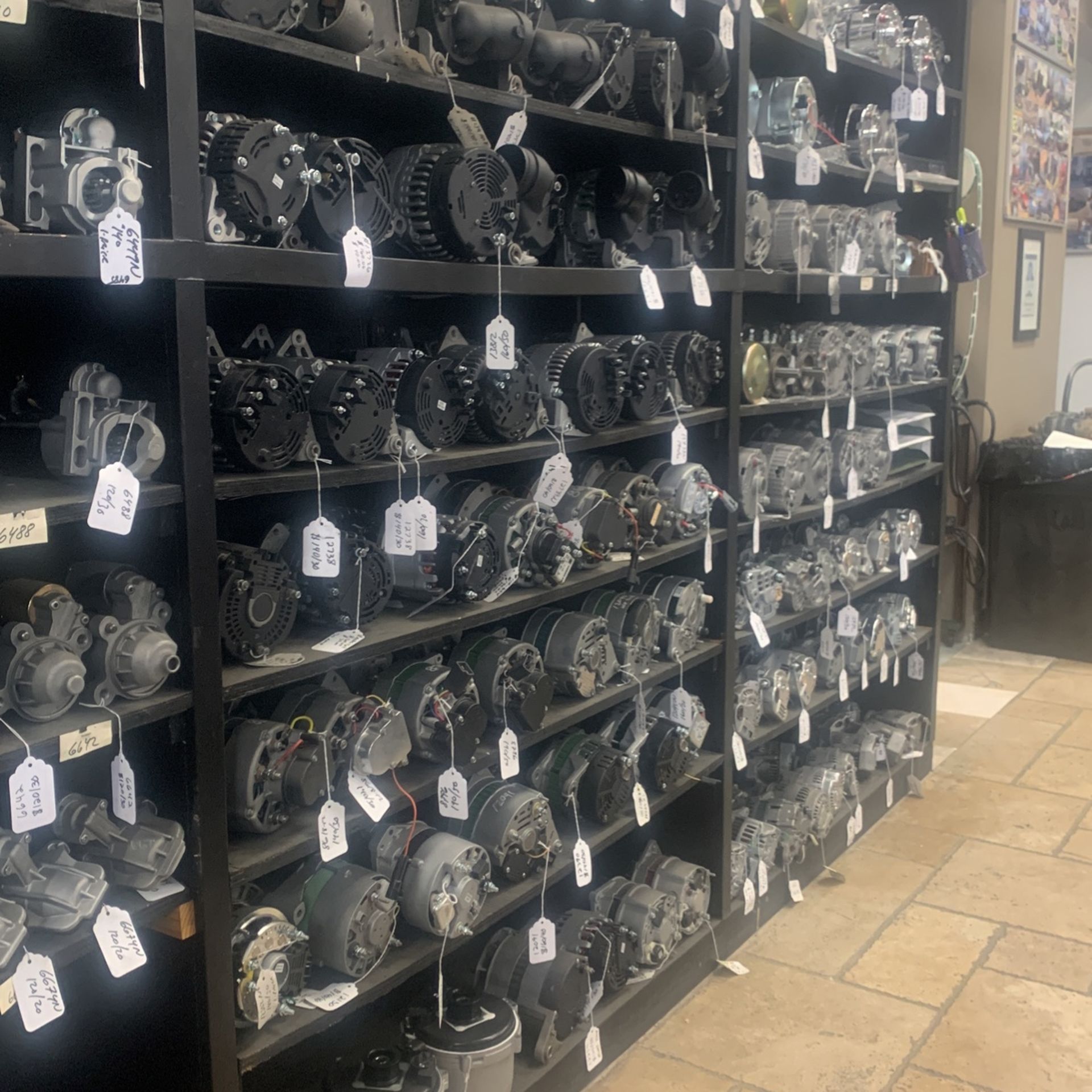 Alternators and starters as low as $54