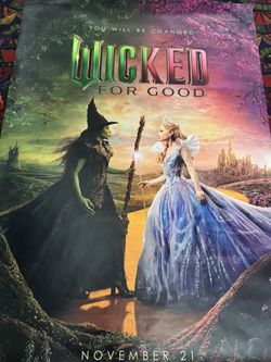 Wicked: For Good – Oversized Movie Poster (40” x 60”)