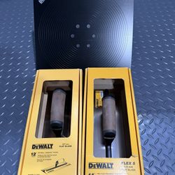 Two Dewalt Drywall Finish And Taping Trowels(12" And 14") + 16" Hawk