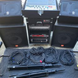 Live Sound Equipment .  