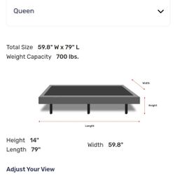 Only $400
NEW - 2 Units, Adjustable Base for Queen Beds  Model LP 50 (T80,Q80,F74,SCK,K,CK)