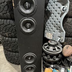 Silverado Sierra Skar Subwoofer Box. 