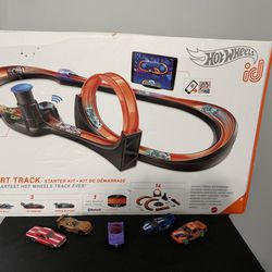 Hot Wheels Id smart track kit New