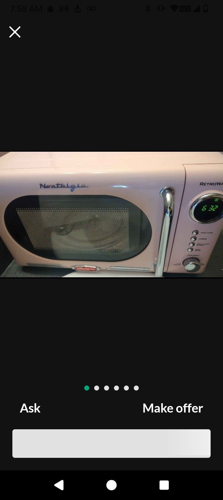 Microwave Works Perfect $40 Must Go Today
