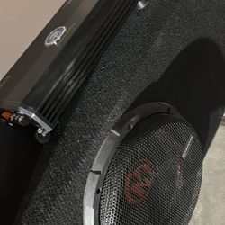 Subwoofer 12 And Amplifier 4000 W