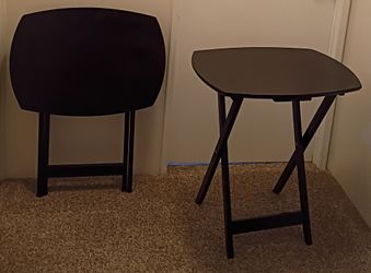 2 wood TV Trays $8