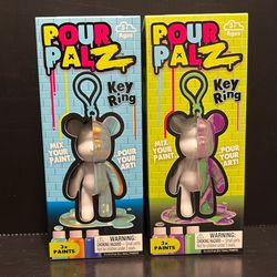 Pour Palz Bear Key Ring (Set of 2)