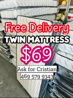 New mattresses Twin mattress Colchon individual Colchones nuevos Twin beds Camas twin