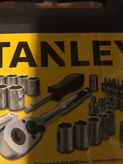 Stanley socket set 40 pcs
