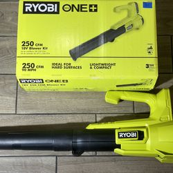 ryobi ONE+ 18V 90 MPH 250 CFM Cordless Battery Leaf Blower (Tool Only) (normal wear) 