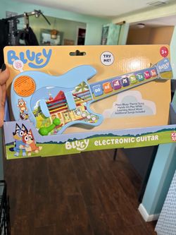Bluey Electronic Guitar Kids Toy