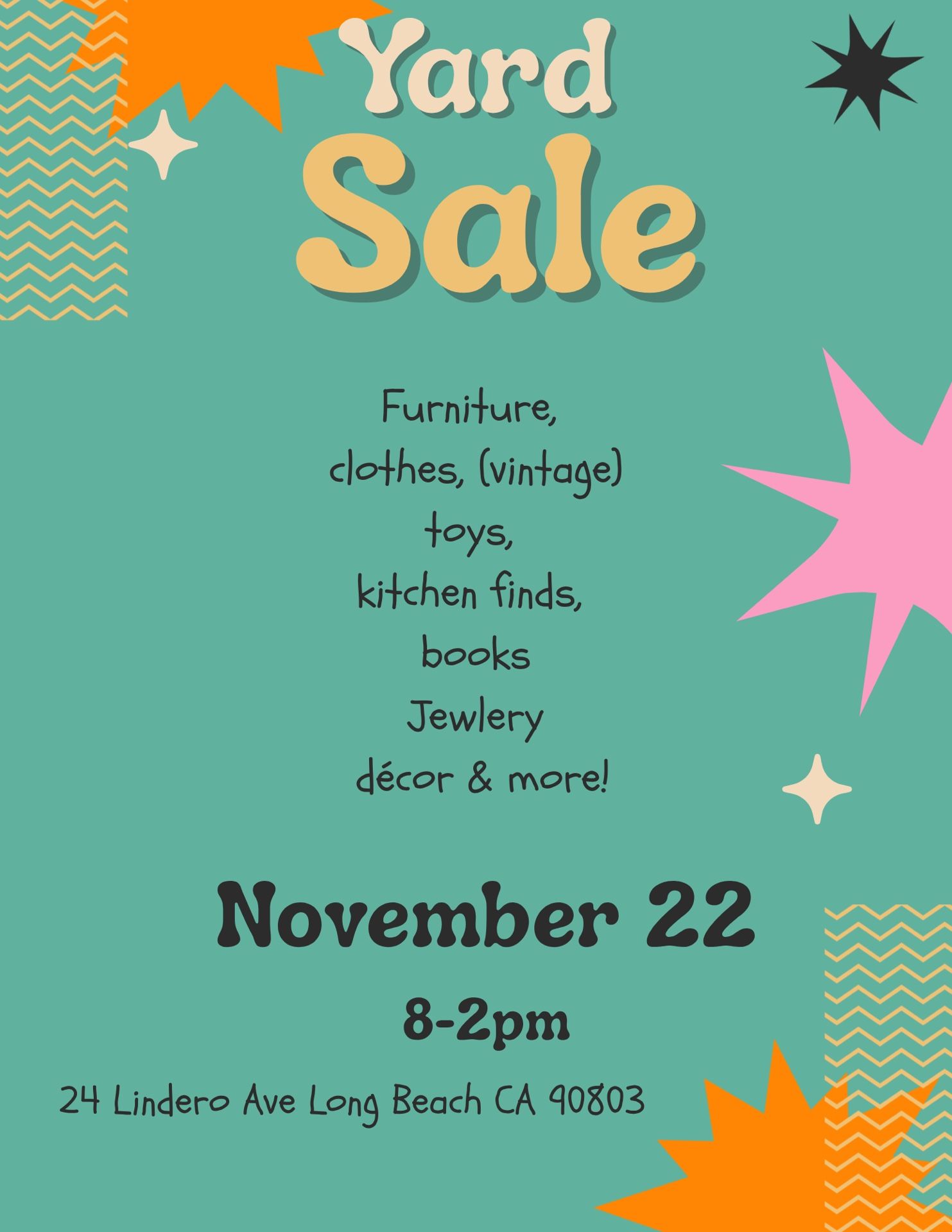 Neighborhood Yard sale