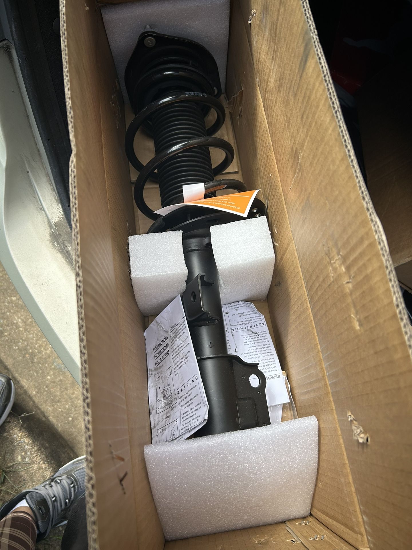 2016 Hyundai Elantra Strut Coil Spring Control Arm Ball Joint Kit