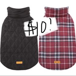 Kuoser Warm Dog Coat, Waterproof Dog Jacket For Extra Large Dogs, Adjustable Durable XXXL Doggie Winter Coat Reversible Puppy Cold Weather Apparel For