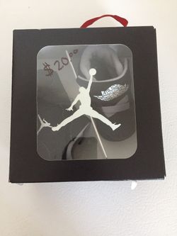 Jordan baby crib shoes