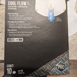 3M 8511 N95.       7.00