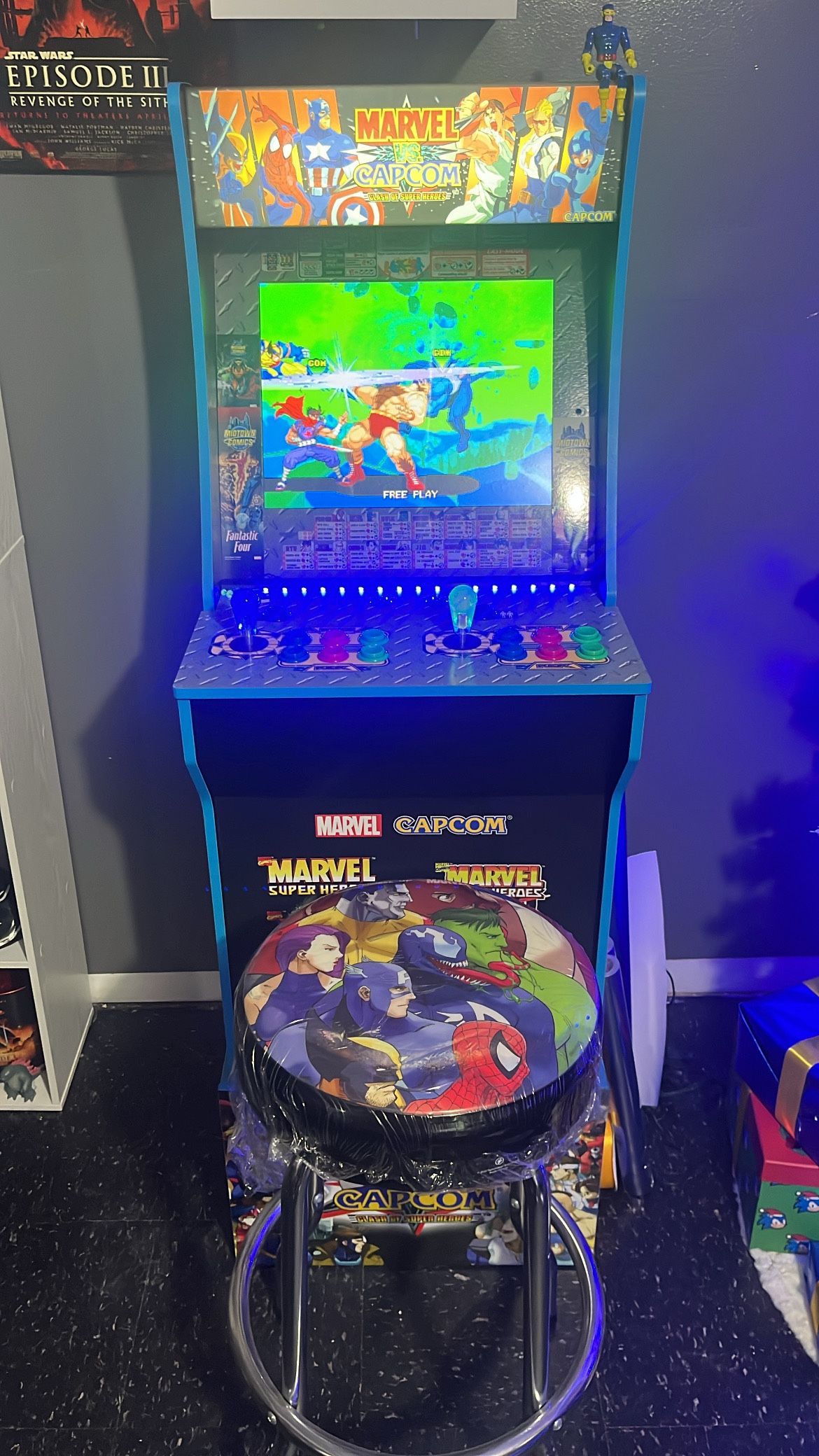 Arcade 1 Up X-men Street Fighter 