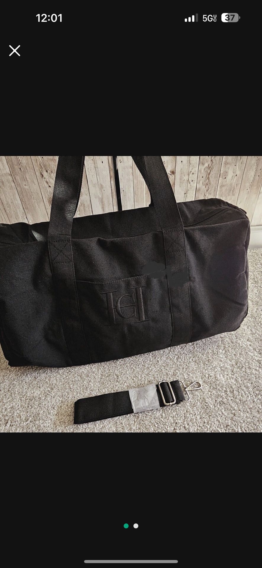 New Carolina Herrera Duffle Gym Bag 💼 $100