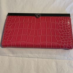 Brand New Merona Pink Clutch Wallet