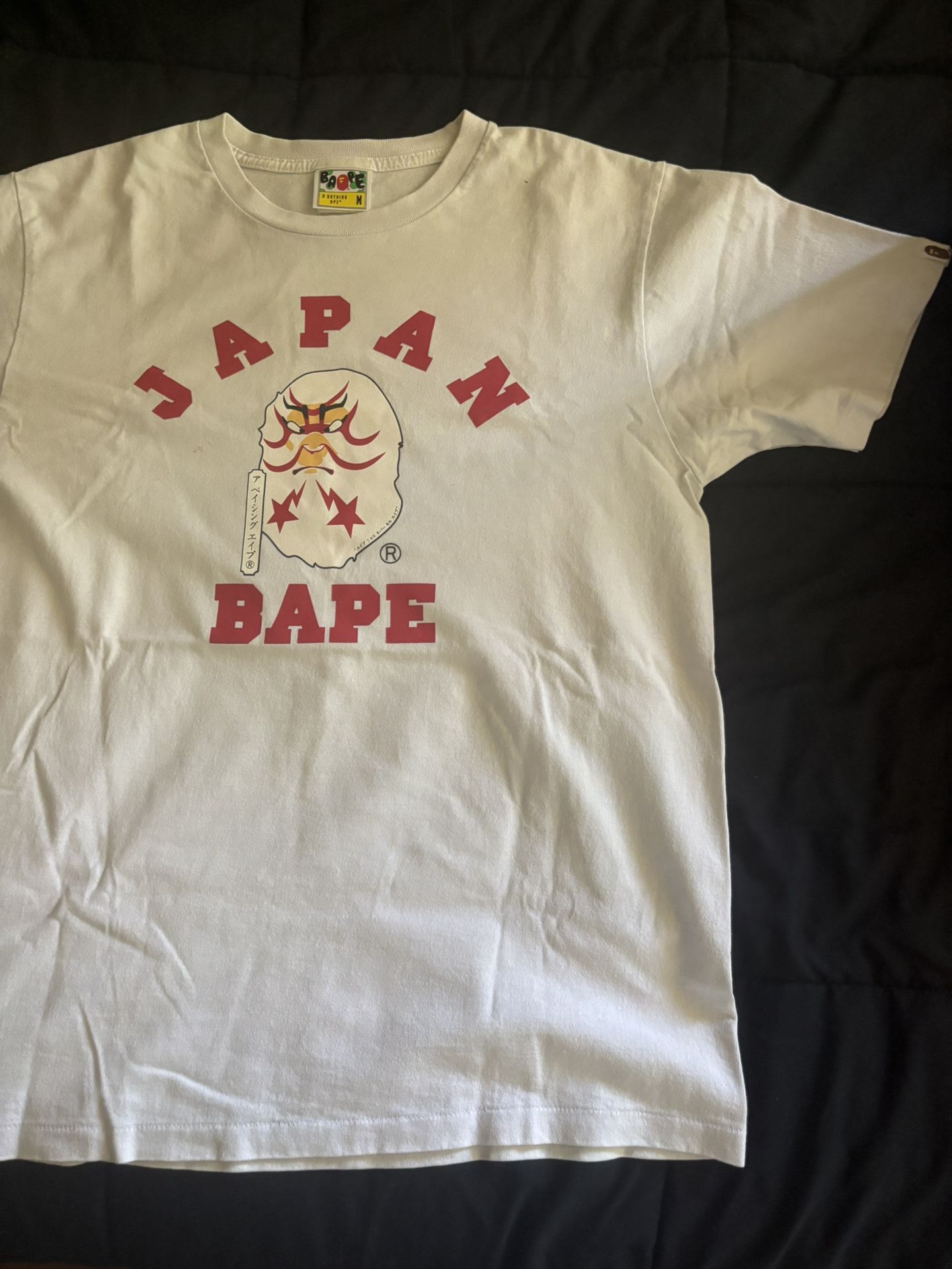 bape shirt size medium 