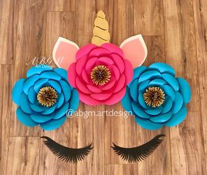 Set of flowers
