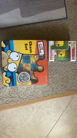 Simpsons chess set
