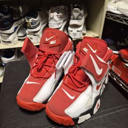 Nike Air Uptempos Mid Barrage Sz 8