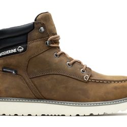 Wolverine Men’s Wedge Steel Toe Work Boots Sz11M