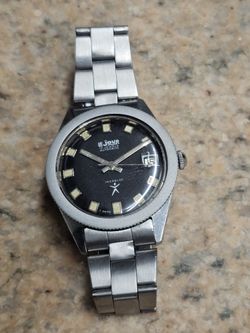Vintage Swiss Diver Watch