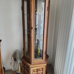 Asian curio cabinet
