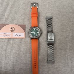 Zelos Swordfish Emerald 39 mm