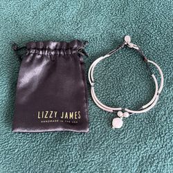 Lizzy James Bracelet W/Freshwater Pearl Charm