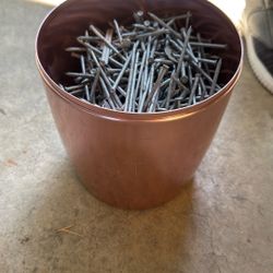 bucket of nails 