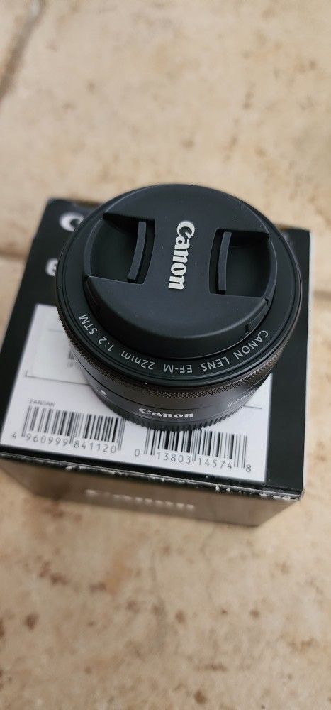Canon EFM 22MM Lens