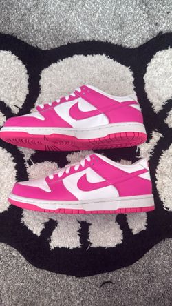 Nike Dunk Low- Laser Fuschia Women Sizes