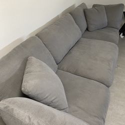 Grey Cloud Couch 