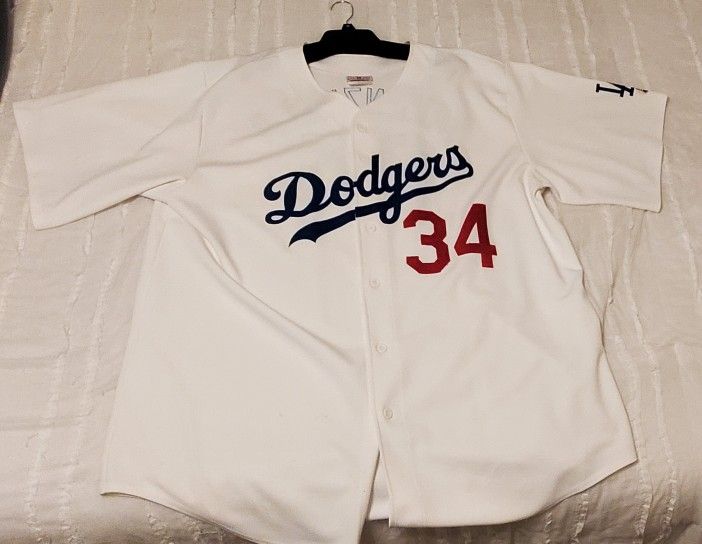 LA Dodgers Fernando Valenzuela Jersey 4xl