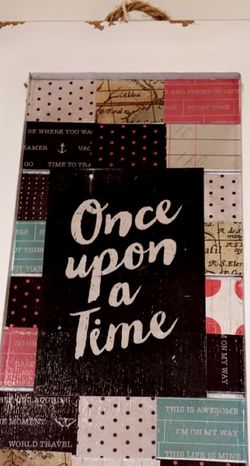Once Upon a Time Wall Sign