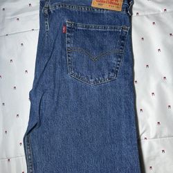 Levi’s 505 Regular Straight Fit Jeans Men’s 34x32 Blue 100% Cotton